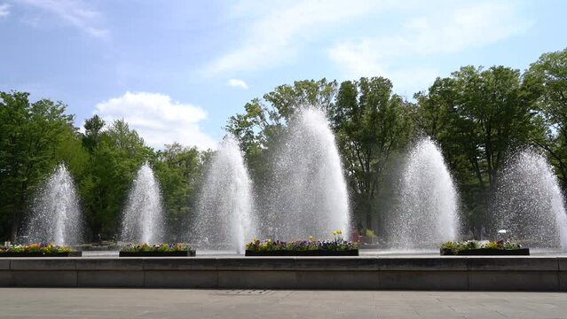 Ueno Park Fountain Square in Tokyo, Japan
