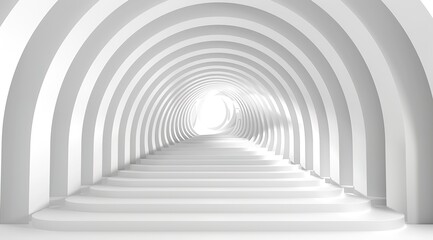 light through the tunnel