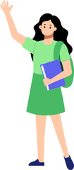 Obraz premium student illustration