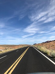 road in the desert