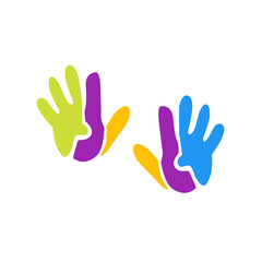 autism hand logo