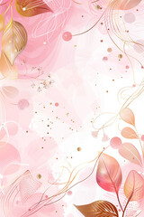 abstract pink design