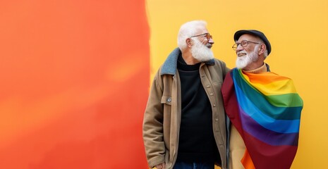LGBTQ Elders in a Joyful Pride Celebration