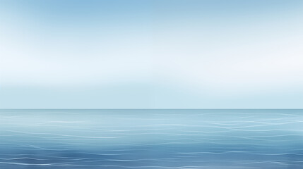 Obraz premium Serene Ocean Horizon with Soft Ripples in Calm Waters