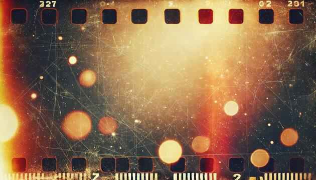 Retrofilm Abstract Background Scratch