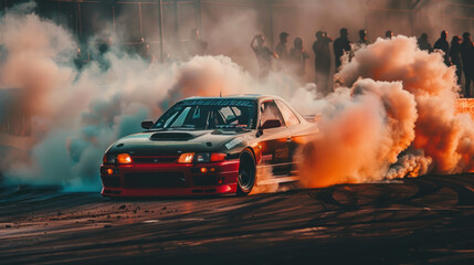 Rally or drag racing contest