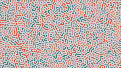 Fototapeta premium ABSTRACT PASTEL COLORFUL TURING PATTERN ROUGH DESIGN BAKGROUND VECTOR GOOD FOR WALLPAPER, COVER,POSTER 