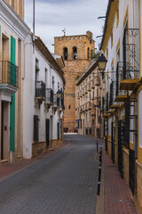 View to the town of San Clemente