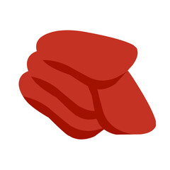 small pieces of meat