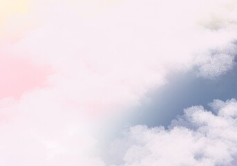 Painted Sky Watercolour Pastel Background