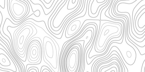 Abstract wavy topographic map. Abstract wavy and curved lines background. Abstract geometric topographic contour map background.	