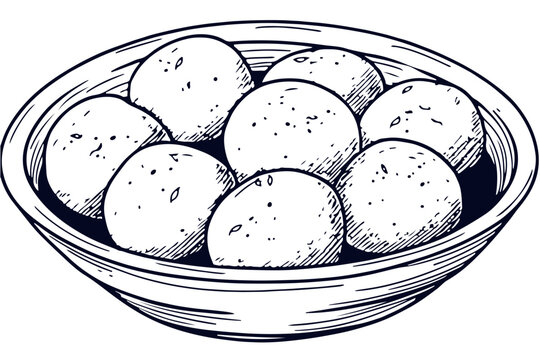 recommend clip art: Couscous outline hand drawn