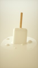 ice cream poster concept