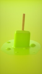 ice cream poster concept