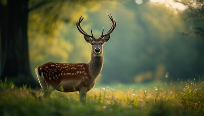 Fototapeta premium Deer in Nature