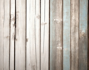 Old white painted wooden wall texture background