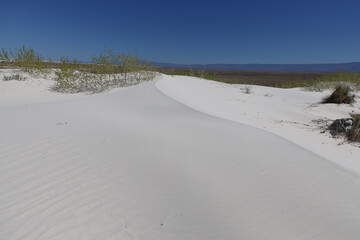 Sand dunes at White Sands National Park, New Mexico