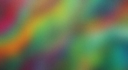 Vibrant color gradient on black background, abstract green orange purple red blue banner, blurry colorful poster design, luxury gradient elegant background.