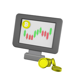 3D Investment Illustrations