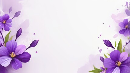 Obraz premium Nature flower background. Cosmos flowers beautiful in the garden. Spring nature freshness and renewal background. Flowering cherry apple tree branch in spring garden with beautiful flower