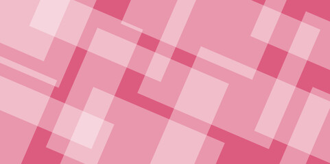 Baby pink color abstract shape background presentation design. creative nice pink tones composition geometric for your design. Pink low poly background for card, poster or wallpaper.