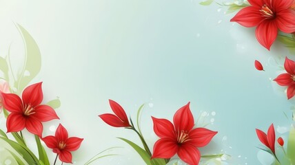 Obraz premium Nature flower background. Cosmos flowers beautiful in the garden. Spring nature freshness and renewal background. Flowering cherry apple tree branch in spring garden with beautiful flower