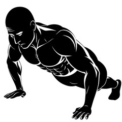 side-view-of-bodybuilder-performing-a-push-up-on-t 