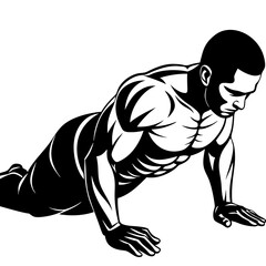 side-view-of-bodybuilder-performing-a-push-up-on-t 