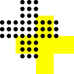 Dot Geometric Shape vector element