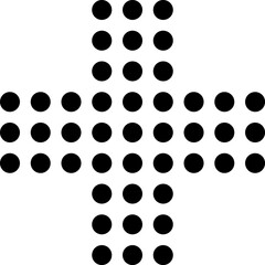 Dot Geometric Shape vector element