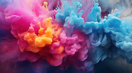 Fototapeta premium Abstract Composition Showcasing Vibrant Pantone Colors