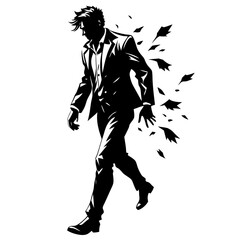 silhouette-of-amanwalking-briskly--with-arms-swing