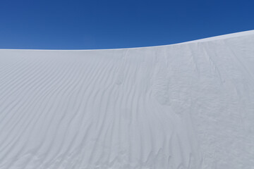 Sand dunes at White Sands National Park, New Mexico
