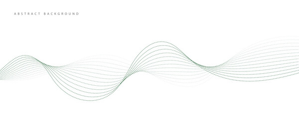 abstract background with wave