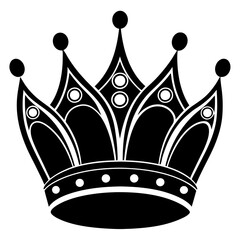 vector-silhouette-queen-crown