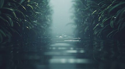 Obraz premium background with particles