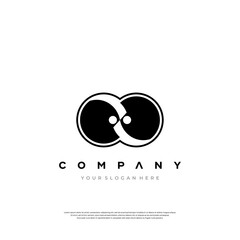 cool and modern i logo design