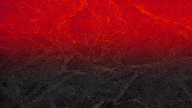 luxury gradient red and black color of breccia marble stone showing beautiful mineral veins for decoration. abstract natural breccia marbel tiles, Emperador premium glossy slab stone, close up view.