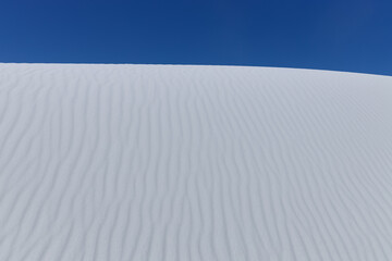 Sand dunes at White Sands National Park, New Mexico
