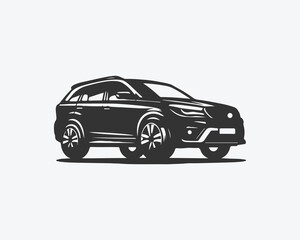 car silhouette vector illustrations design