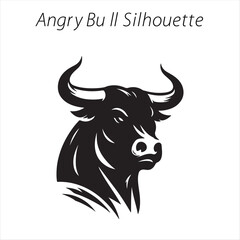 bull head silhouette