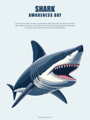 Shark Awareness Day background