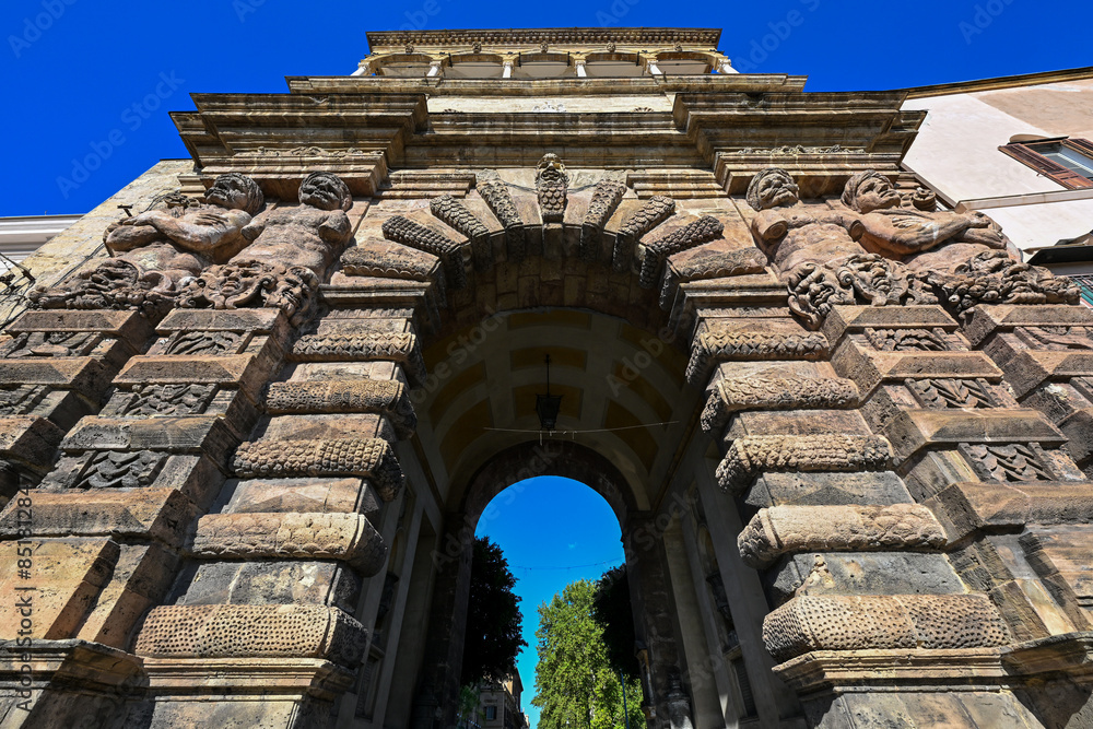 Canvas Prints new gate - palermo, italy