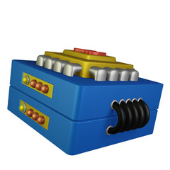 Naklejka premium 3D Illustrations Design Graphic