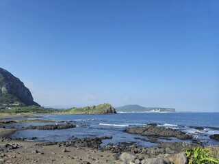 Fototapeta premium 산방산