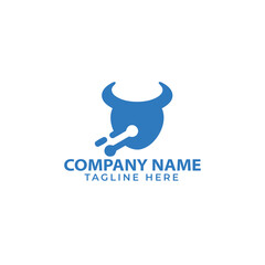 Technology Digital Logo Design Template, Tech, Cpu, Chip
