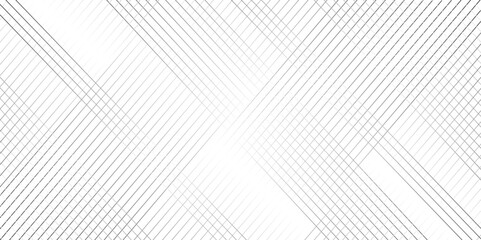 Vector parallel square Seamless geometric pattern black and white ribbed striped diagonal line pattern as gradient background. modern simple vector design, elegant modern black line background.