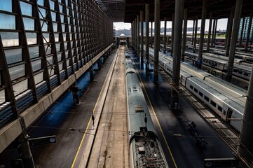 train in the station