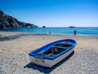 boat on the beach