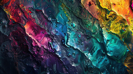 Blue and Green Grunge Texture Background